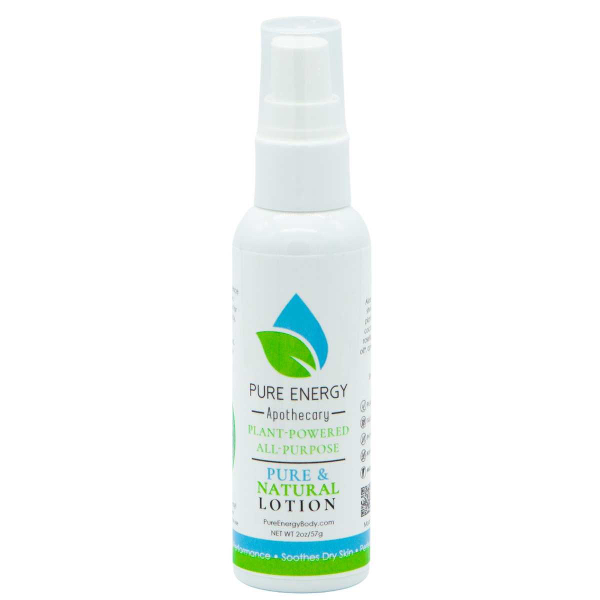 Natural All Purpose Lotion 2 Oz (Pure & Natural)