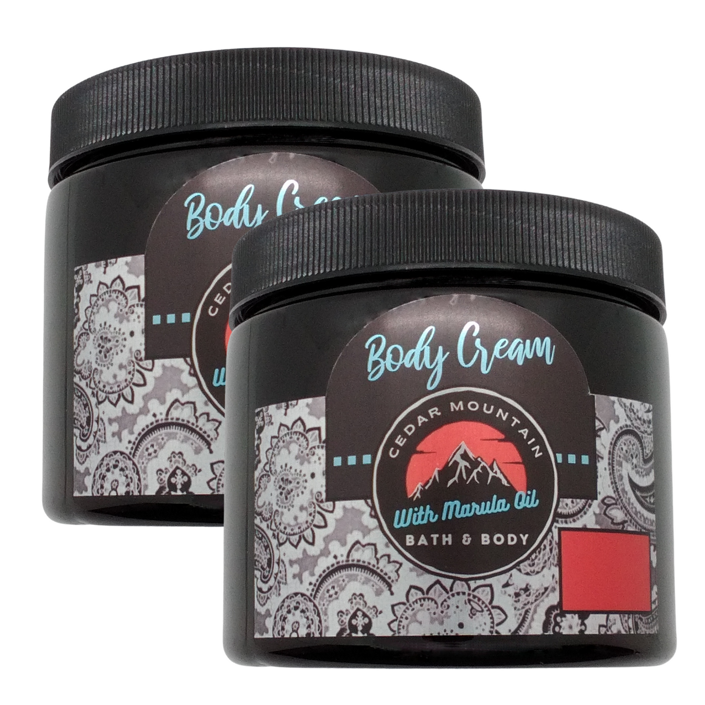 Cedar Mountain Berry Musk Scented Luxury Marula Oil Body Cream, 16 Oz