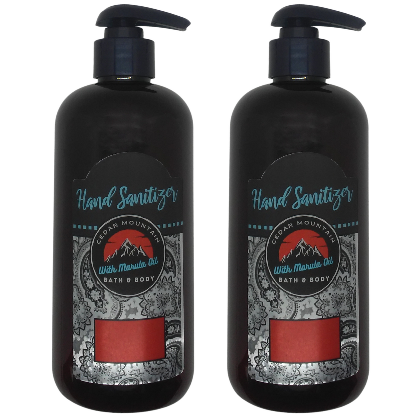 Cedar Mountain Lemon & Sugared Rose Scented Hand Sanitizer Gel, 12 Oz