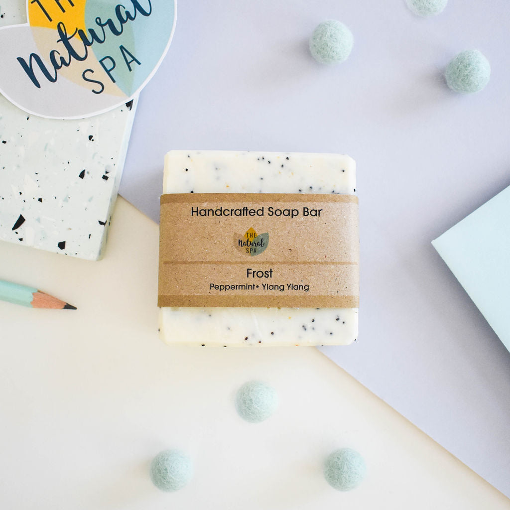 Frost Soap Bar - Peppermint and ylang ylang - 3 different styles