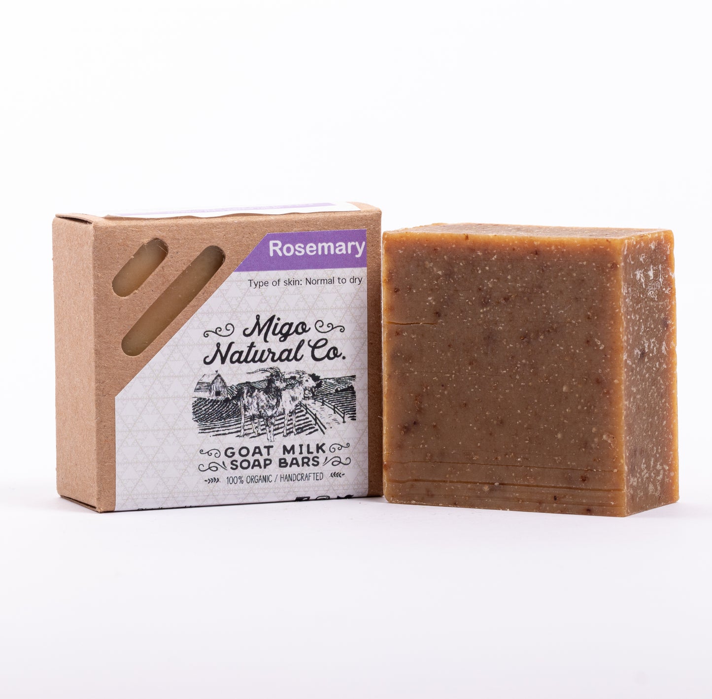 Rosemary Goat Milk Soap Bar