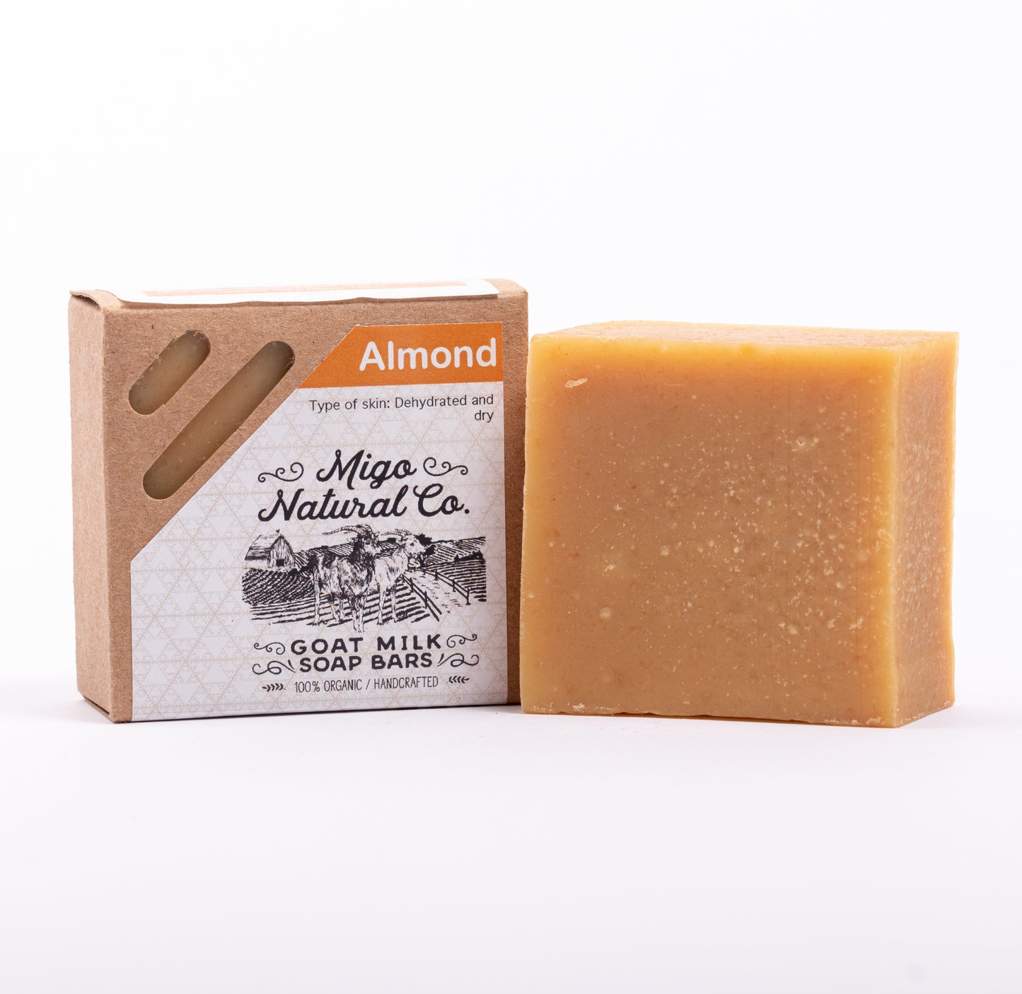 Almond Goat Milk Soap Bar