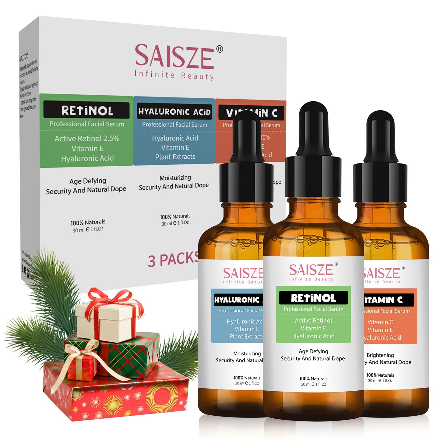 Face Serum Facial Serum Kit Anti Age Serum Kit Absorbs Fast Fights