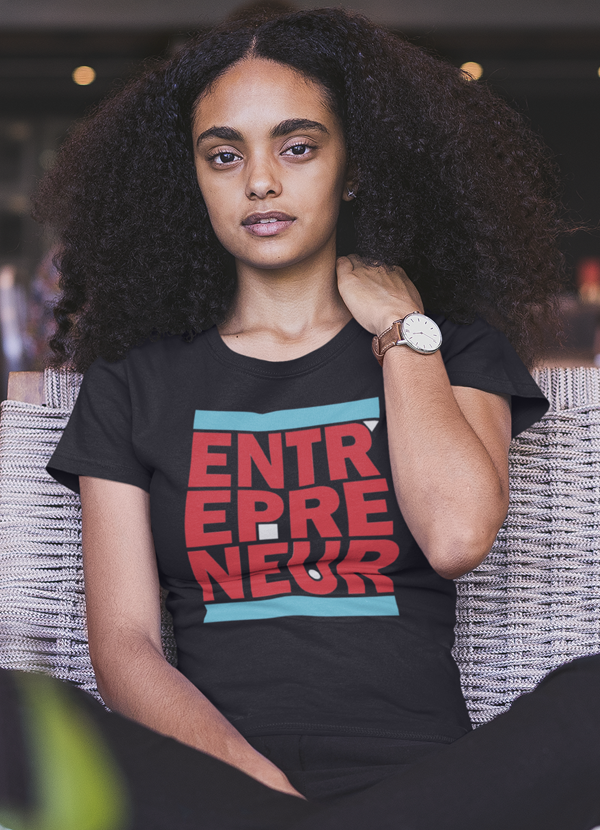 Entrepreneur Lady Women T-shirt