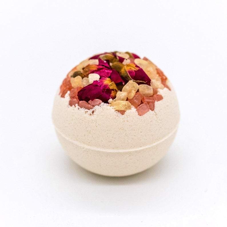 Artisan Wild Rose Petal Vegan Bath Bomb