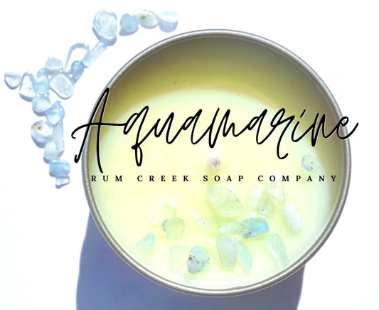 Aquamarine Candle