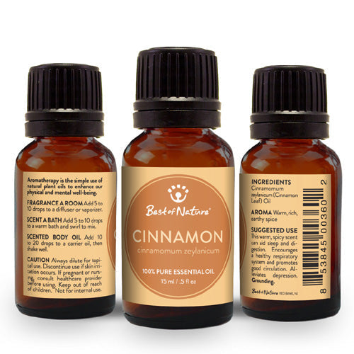 Cinnamon Leaf Essential Oil - 100% Pure