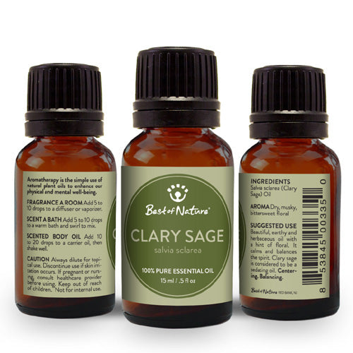 Clary Sage Essential Oil - 100% Pure