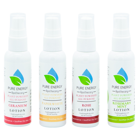 All Purpose Moisturizing Lotion - Travel Garden Gift Set (4 pack)