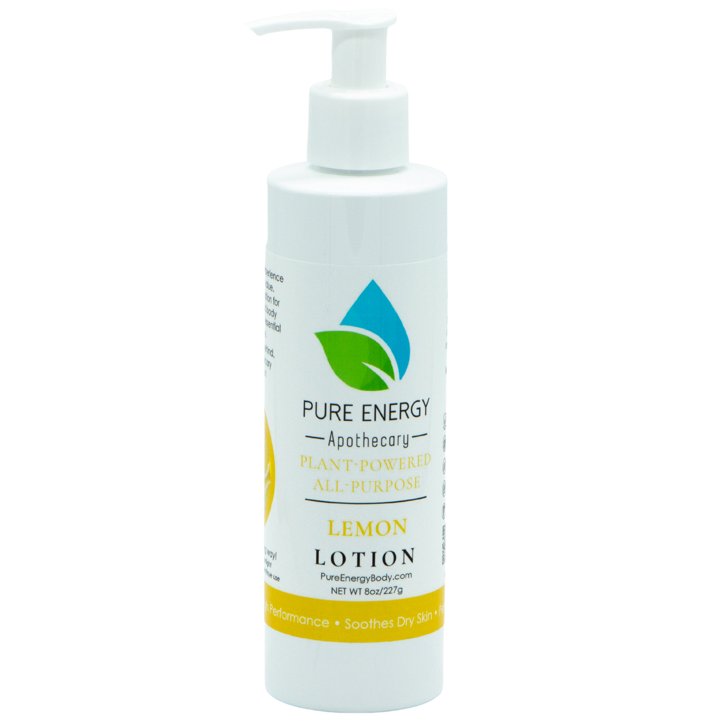 Natural All Purpose Lotion 8 Oz (Lemon)