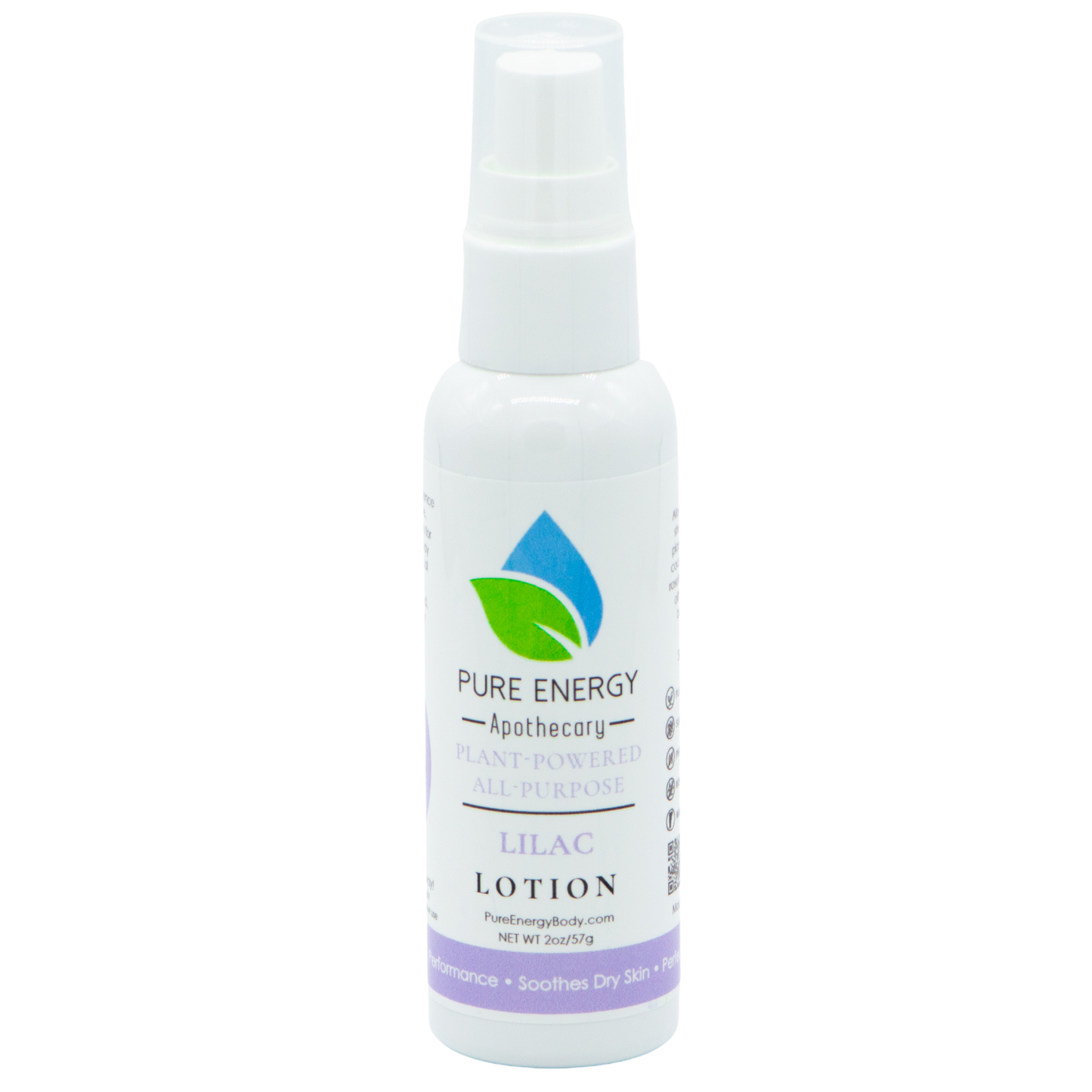 Natural All Purpose Lotion 2 oz (Lilac)