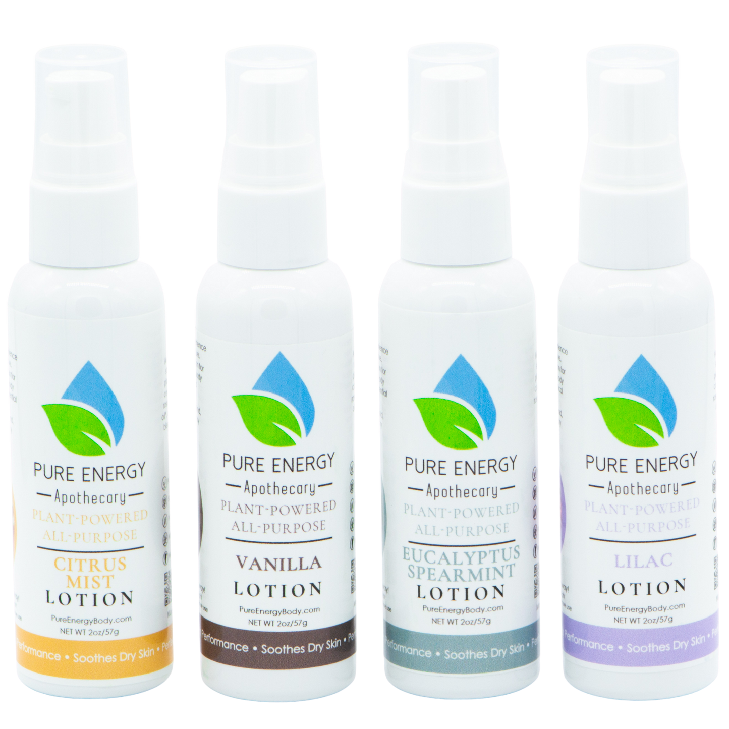 All Purpose Moisturizing Lotion - Travel Journey Gift Set (4 pack)