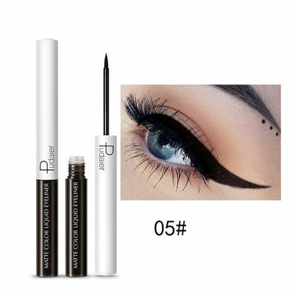 Quick-Drying Waterproof And Sweat-Proof Liquid Eyeliner Does Not Smudg