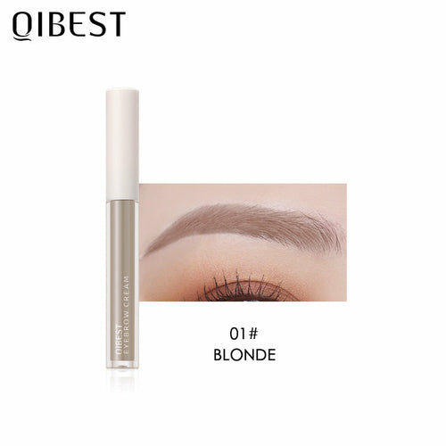 QIBEST New Three Dimensional Eyebrow Dyeing Cream Does Not Fade And Ha