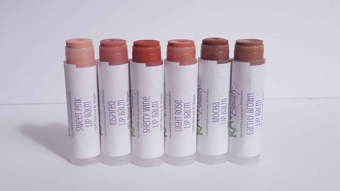 Tinted Lip Balm | Natural Tint Lip Chap | Raw Beauty Minerals