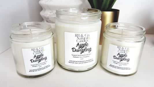 Apple Dumpling | Natural Soy Candle | Hand-Poured and Hand-crafted