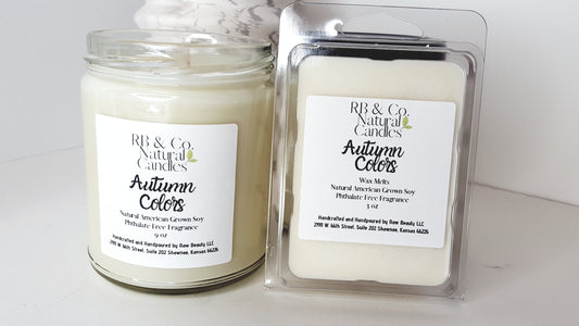 Autumn Colors | Natural Soy Candle | Hand-Poured and Hand-crafted