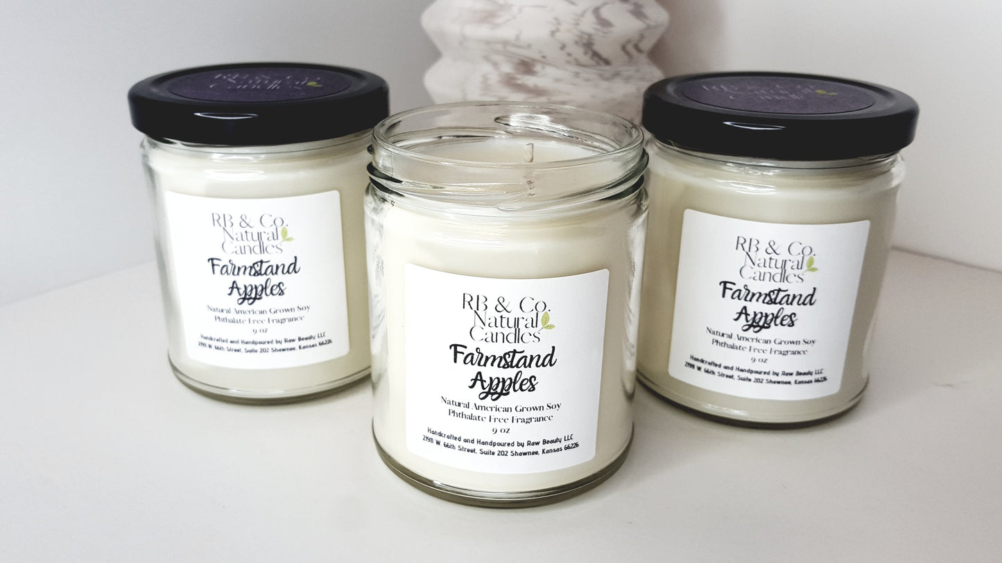 Farmstand Apples | Natural Soy Candle | Hand-Poured and Hand-crafted