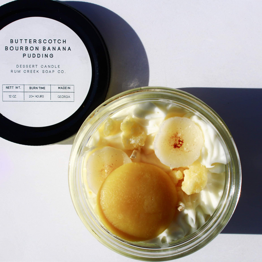 Butterscotch Bourbon Banana Pudding Candle