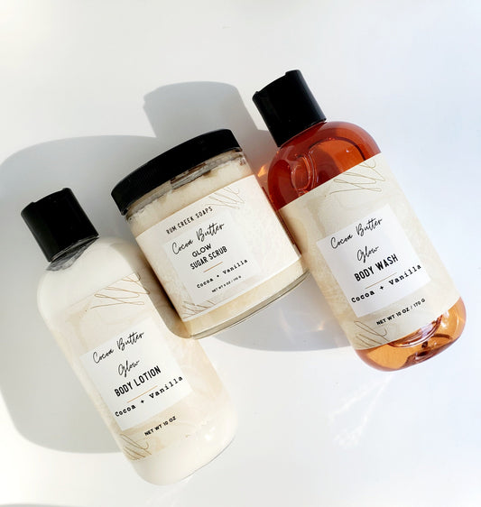 Cocoa Butter Glow Skincare Set