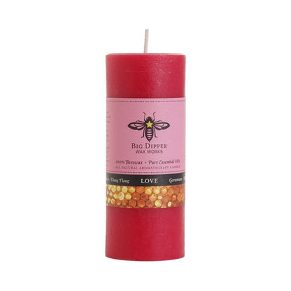 Big Dipper Wax Works Beeswax Aromatherapy Pillars