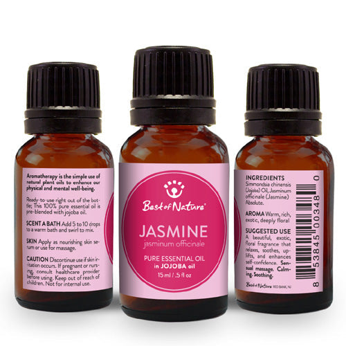 Jasmine Absolute Essential Oil blended with Jojoba Oil