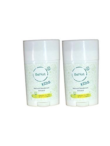 2-Pack All-Natural Deodorants For Kids & Teens