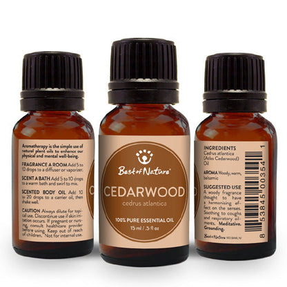 Cedarwood Atlas Essential Oil - 100% Pure