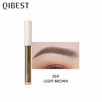 QIBEST New Three Dimensional Eyebrow Dyeing Cream Does Not Fade And Ha