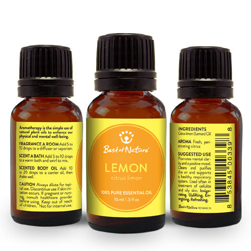 Lemon Essential Oil - 100% Pure