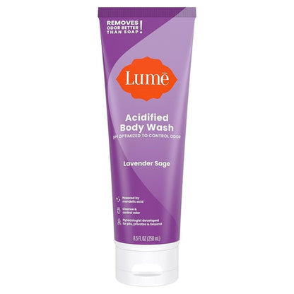 Lume Acidified Body Wash - 24 Hour Odor Control - Removes Odor Better