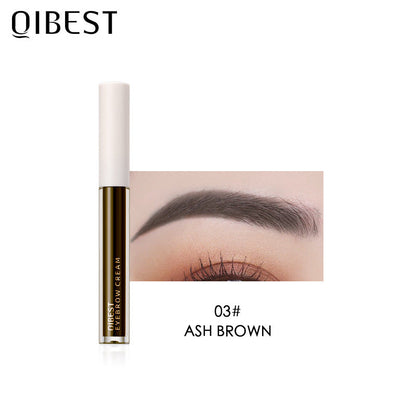 QIBEST New Three Dimensional Eyebrow Dyeing Cream Does Not Fade And Ha