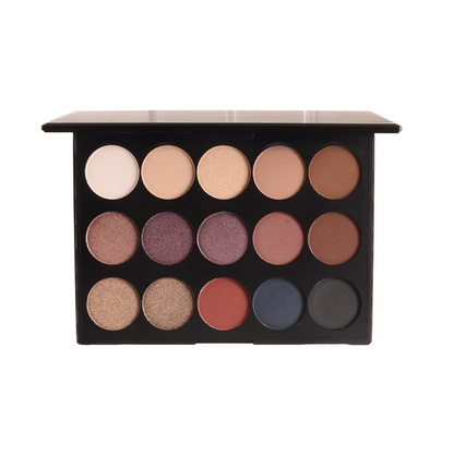 15 Shade Eyeshadow Palette - Earth Tone