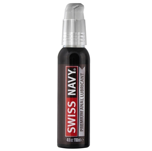 Swiss Navy Premium Silicone Anal Lubricant - 4 Oz.