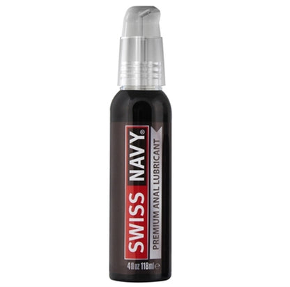 Swiss Navy Premium Silicone Anal Lubricant - 4 Oz.