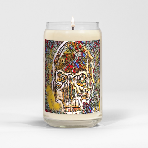 "The Skull" - Candle