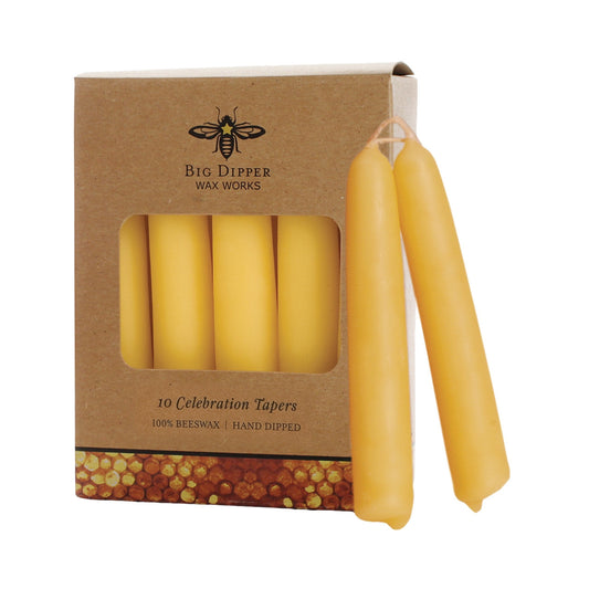 Big Dipper Wax Works Beeswax Celebration Tapers