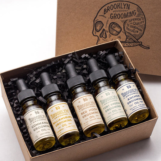 Grooming Oil sampler kit