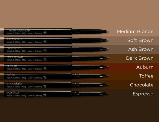 BEST SELLER!! PRECISION WATERPROOF RETRACTABLE BROW PENCIL (6 Shades)