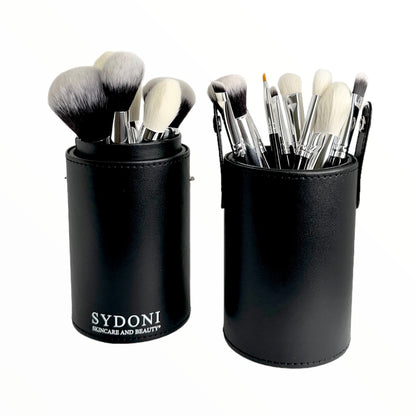 14 Piece Professional Makeup Brush Collection With Brush Holder