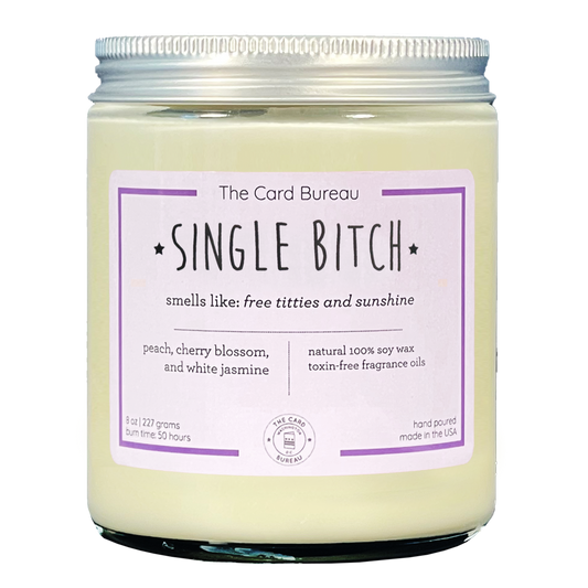 Single Bitch Candle