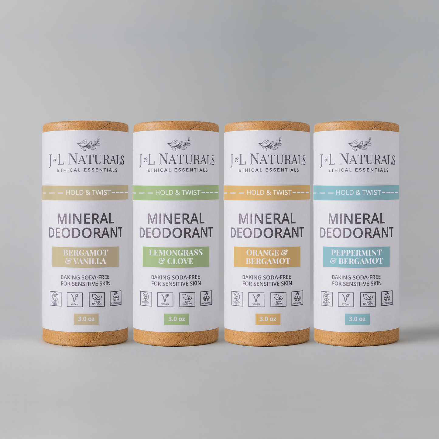 Mineral (Baking Soda-Free) Deodorant Bundle ($56 Value)