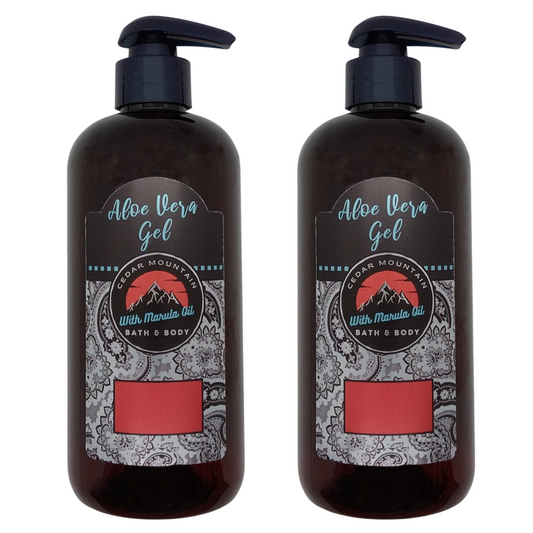 Cedar Mountain Acai & Mangosteen Scented Aloe Vera Gel With Marula Oil