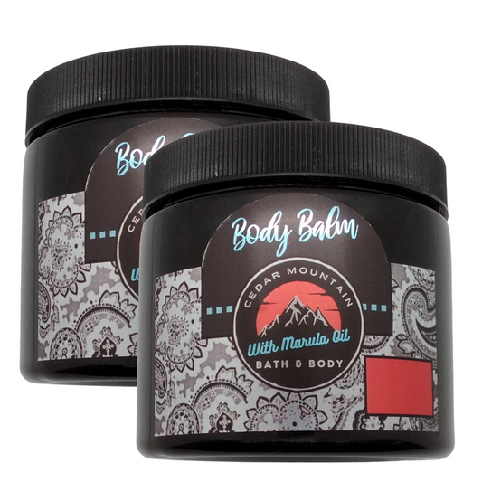 Cedar Mountain Orchid Scented Marula Oil Body Balm, 16 Oz, 2 Pack