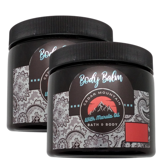 Cedar Mountain Raspberry Sorbet Scented Marula Oil Body Balm, 16 Oz, 2