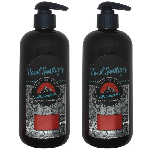 Cedar Mountain Lemon & Sugared Rose Scented Hand Sanitizer Gel, 12 Oz