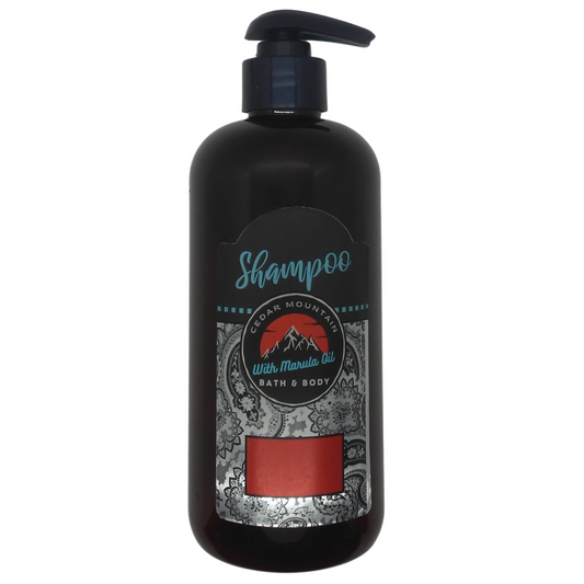 Cedar Mountain Benzoin & Sweetwood Shampoo with Marula Oil