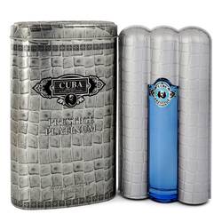 Cuba Prestige Platinum Eau De Toilette Spray By Fragluxe 3 oz Eau De