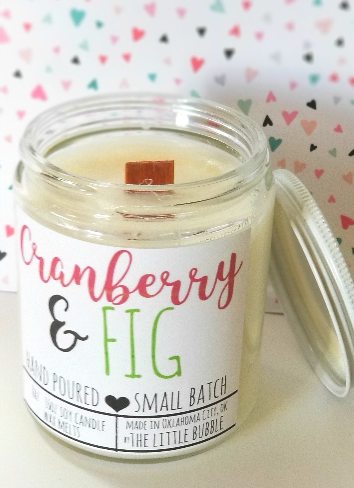 Cranberry Fig ~ Soy Candle