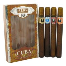 Cuba Red Gift Set By Fragluxe Cuba Variety Set includes All Four 1.15